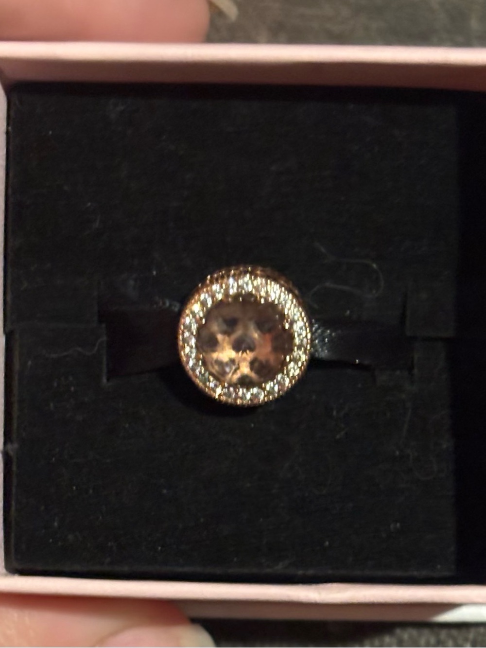 Retired Authentic Pandora Rose Radiant Hearts / Openwork Heart Charm!